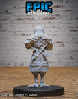 Owl Folk Monk - 3d Printed by Epic Miniatures