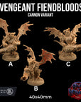 Vengeant Fiendbloods - Fiends of Incandriox - 3d Printed Miniature by Dragon Trappers Lodge