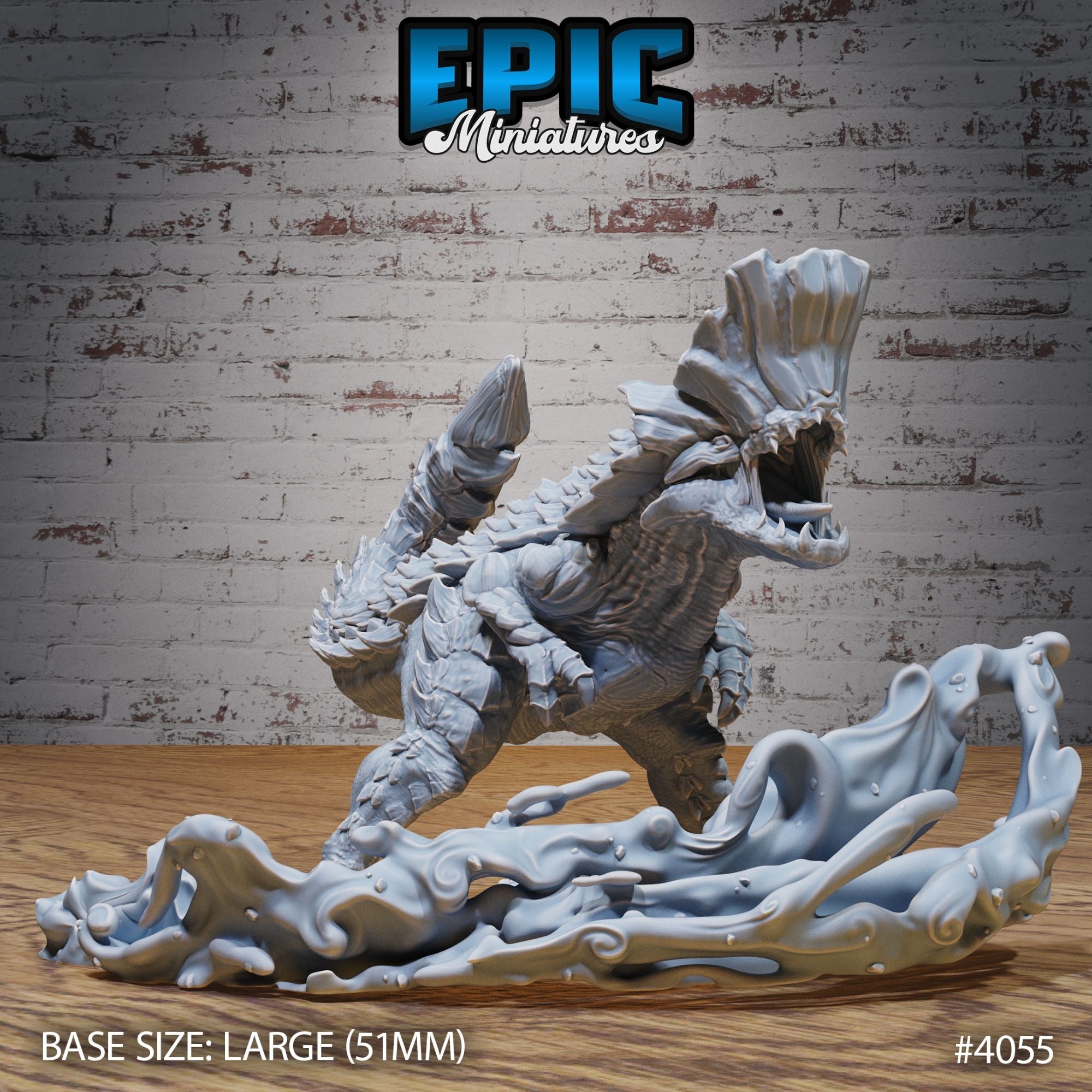 Rockhead Dinosaur - 3d Printed by Epic Miniatures