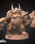 Dwarf General - 3d Printed Miniature by Bite the Bullet