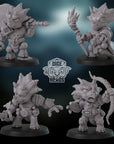 Triceratops Guild - 3d Printed Miniature by DiceHeads