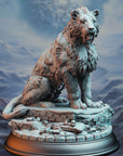 Sabka - Giant Sabertooth Tiger - 3d Printed Miniature by DM Stash