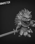 Hedgehog Knight - 3d Printed Miniature by Goon Master Games