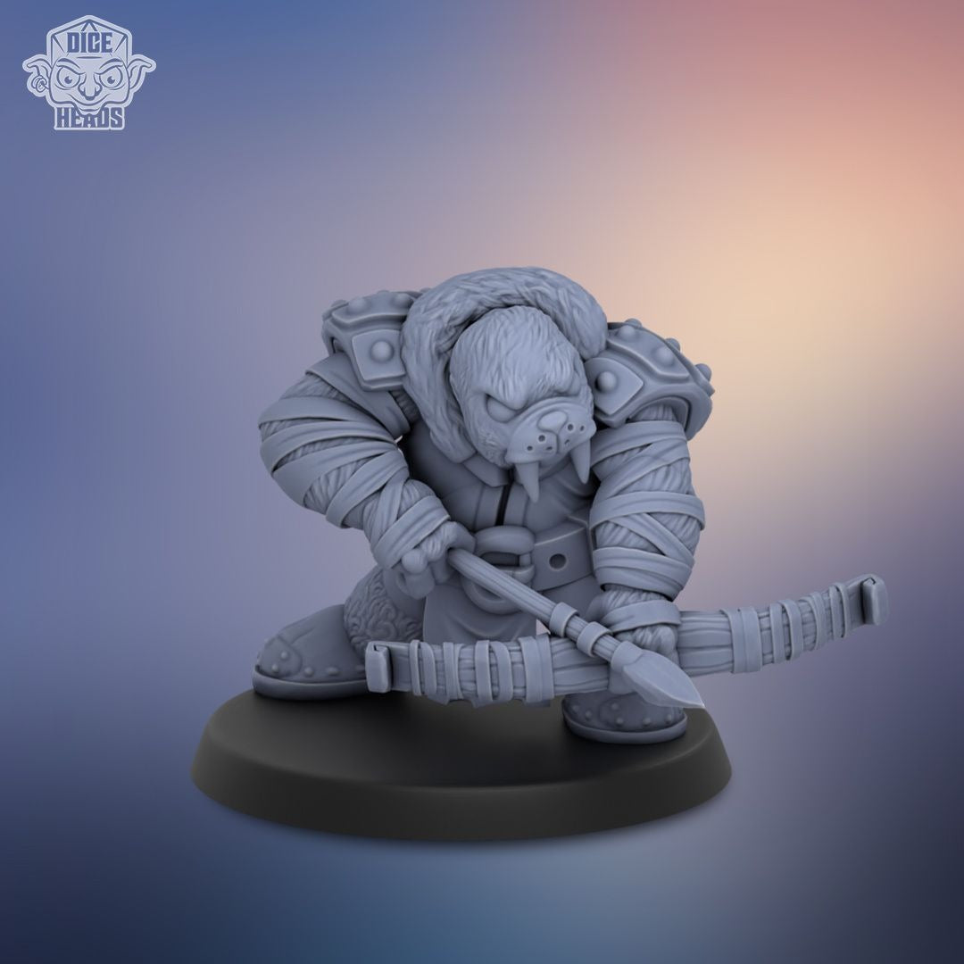 Walrus Guild - 3d Printed Miniature by DiceHeads