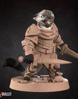 Cat Rogue - 3d Printed Miniature sculpted by Bite the Bullet