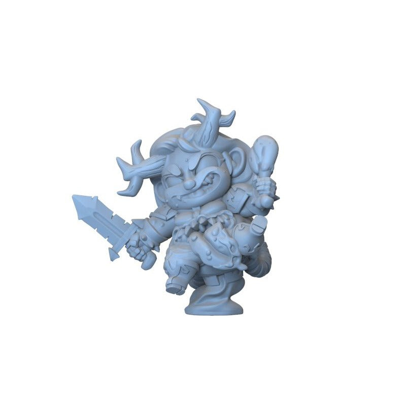 Bloated Blighters Squad - 3d Printed Grimdark Chibi Miniature