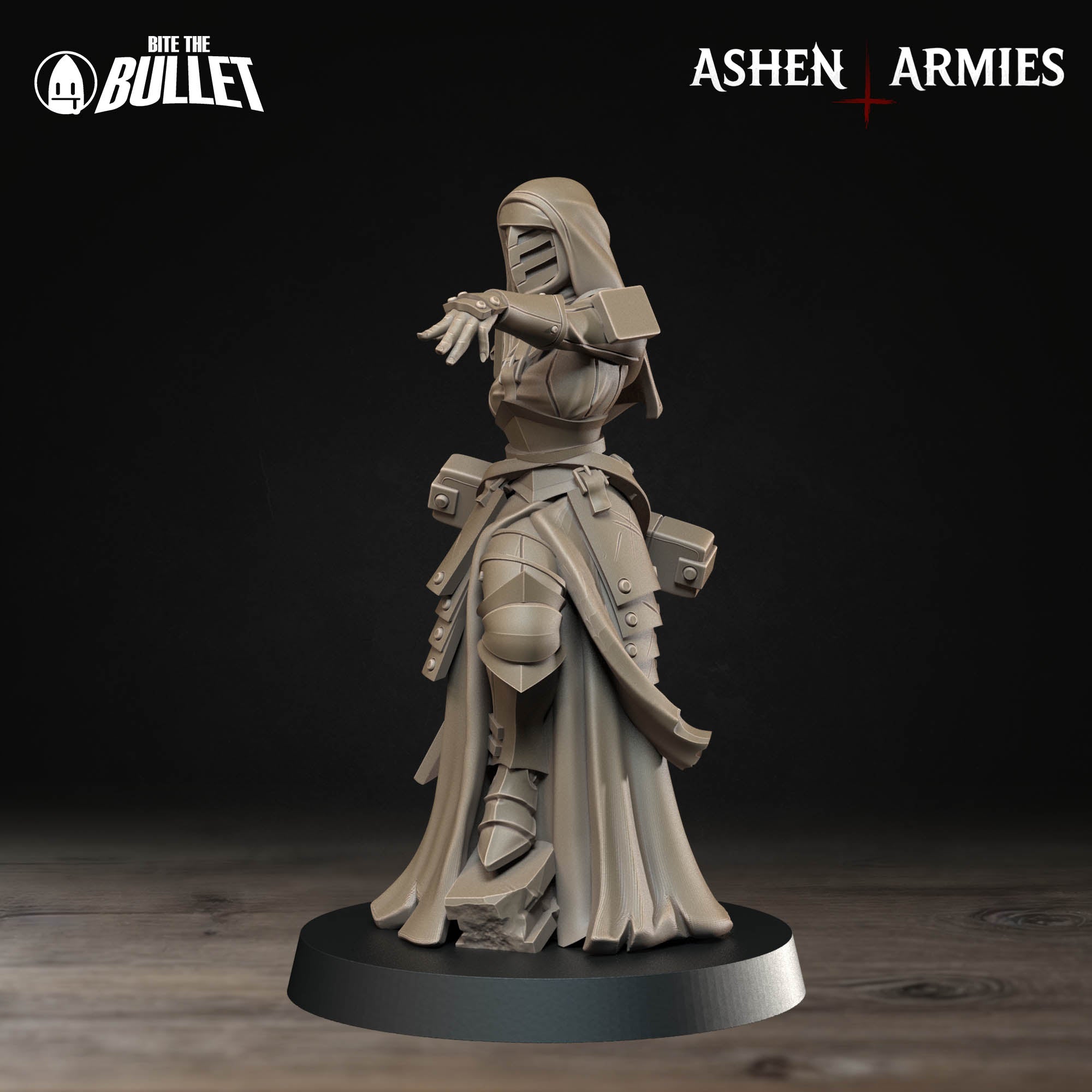 a statue of a woman holding a sword