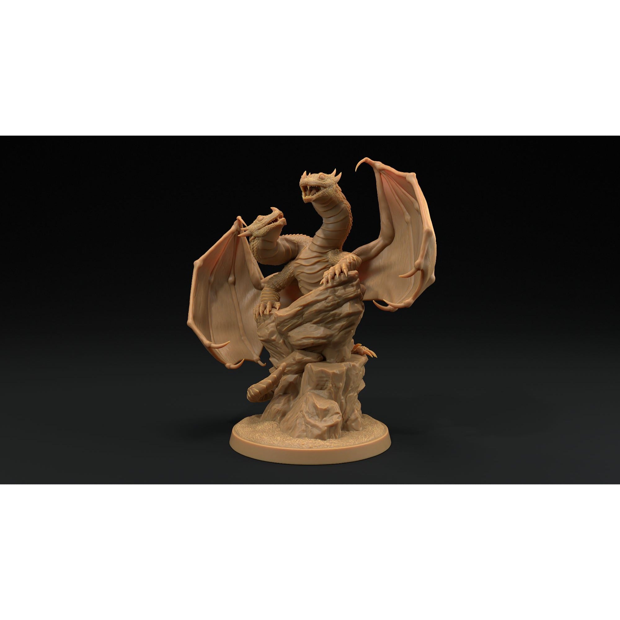 Viperwing Dragon Young / Juvenile - 3d Printed Miniature by Dragon Trappers Lodge