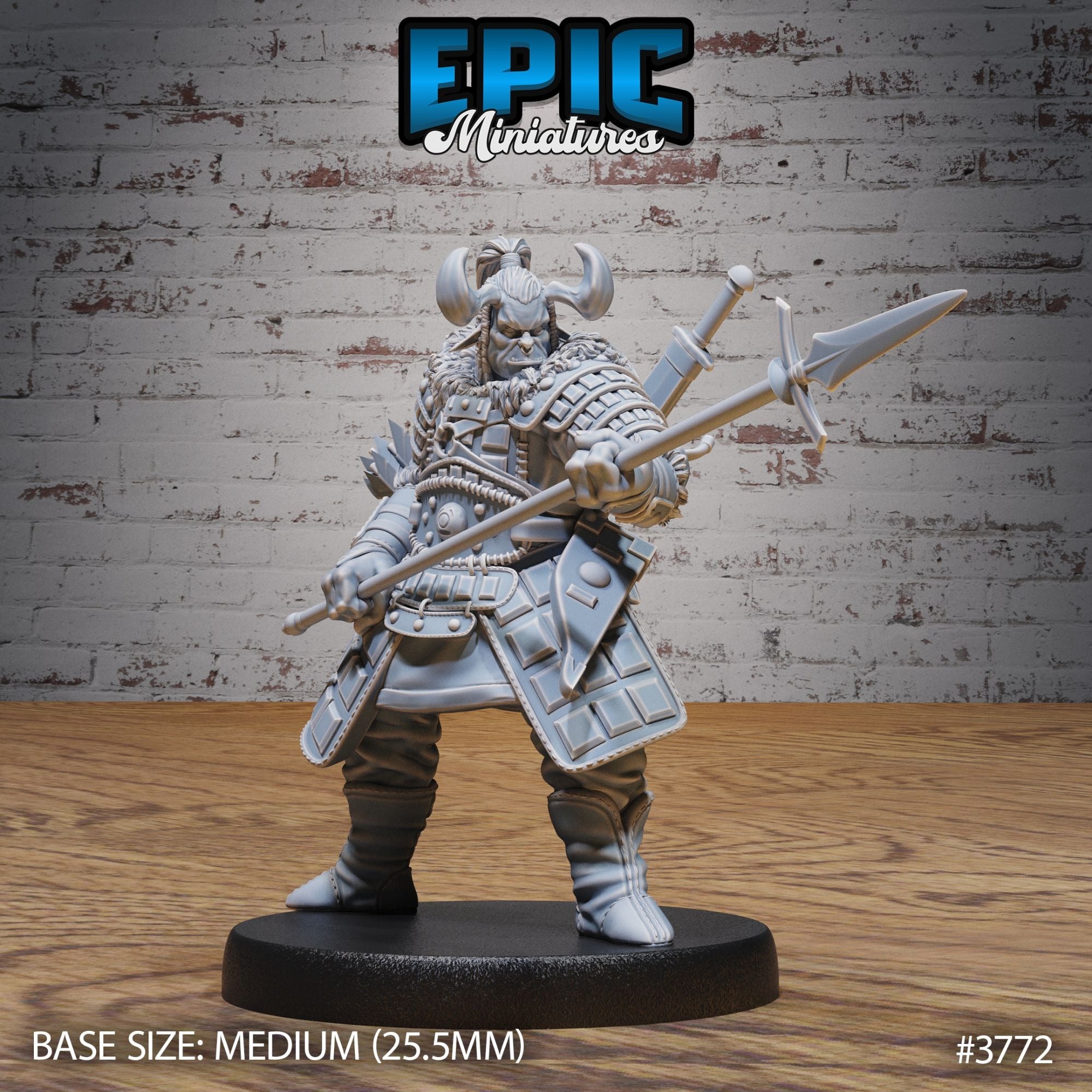 Orc Samurai - 3d Printed by Epic Miniatures