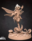 Pixie Cleric - Pixies - 3d Printed Miniature sculpted by Bite the Bullet