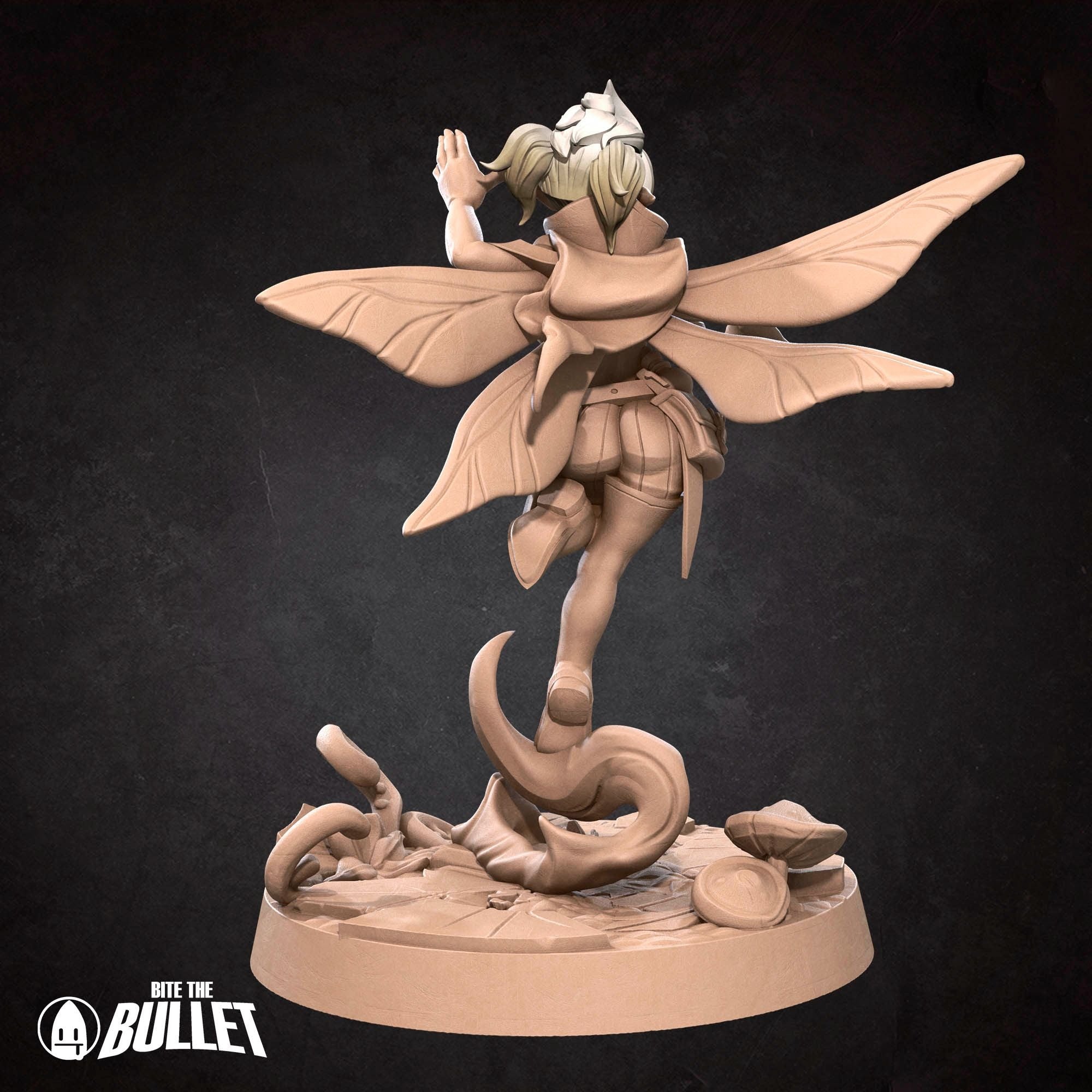 Pixie Cleric - Pixies - 3d Printed Miniature sculpted by Bite the Bullet