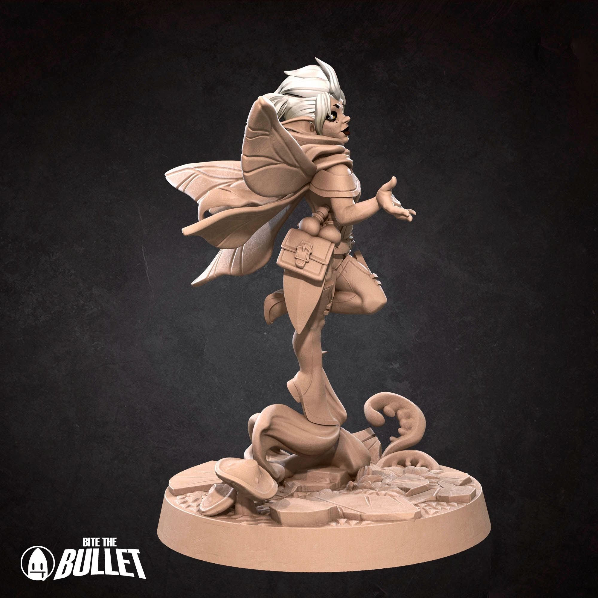 Pixie Cleric - Pixies - 3d Printed Miniature sculpted by Bite the Bullet