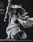 Tiefling High Mage - 3d Printed Miniature by Printed Obsession