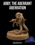 Abby, the Aberrant Aberration (Gnome Squidling) - 3d Printed Miniature by Dragon Trappers Lodge