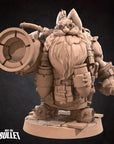 Dwarf Artillerist - 3d Printed Miniature by Bite the Bullet