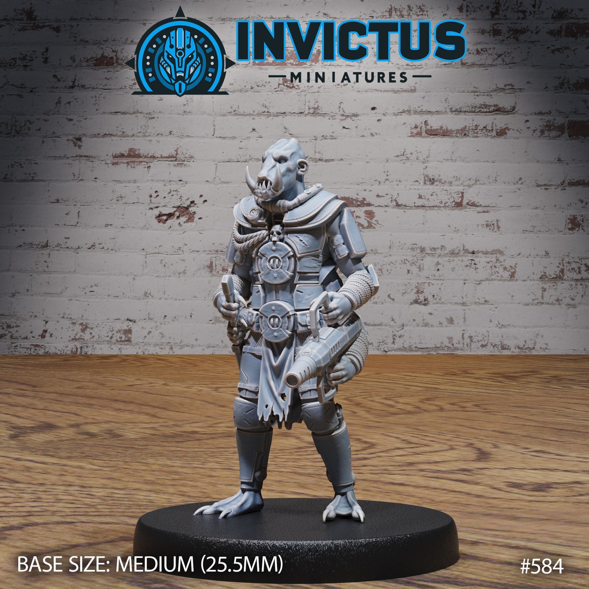 Stellar Adventurer - 3d Printed by Invictus Miniatures