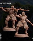 Human Town Guard - 3d Printed Miniature by Arcane Minis