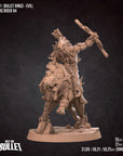 Orc Warg Riders - Bullet Rings: Evil- 3d Printed Miniature sculpted by Bite the Bullet