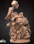 Dwarf Emperor - 3d Printed Miniature by Bite the Bullet