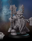 Iron Dwarves Warband - 3d Printed Miniature by DiceHeads