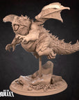 Chonky Dragon - 3d Printed Miniature sculpted by Bite the Bullet