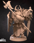 Dragonborn Fighter - 3d Printed Miniature sculpted by Bite the Bullet