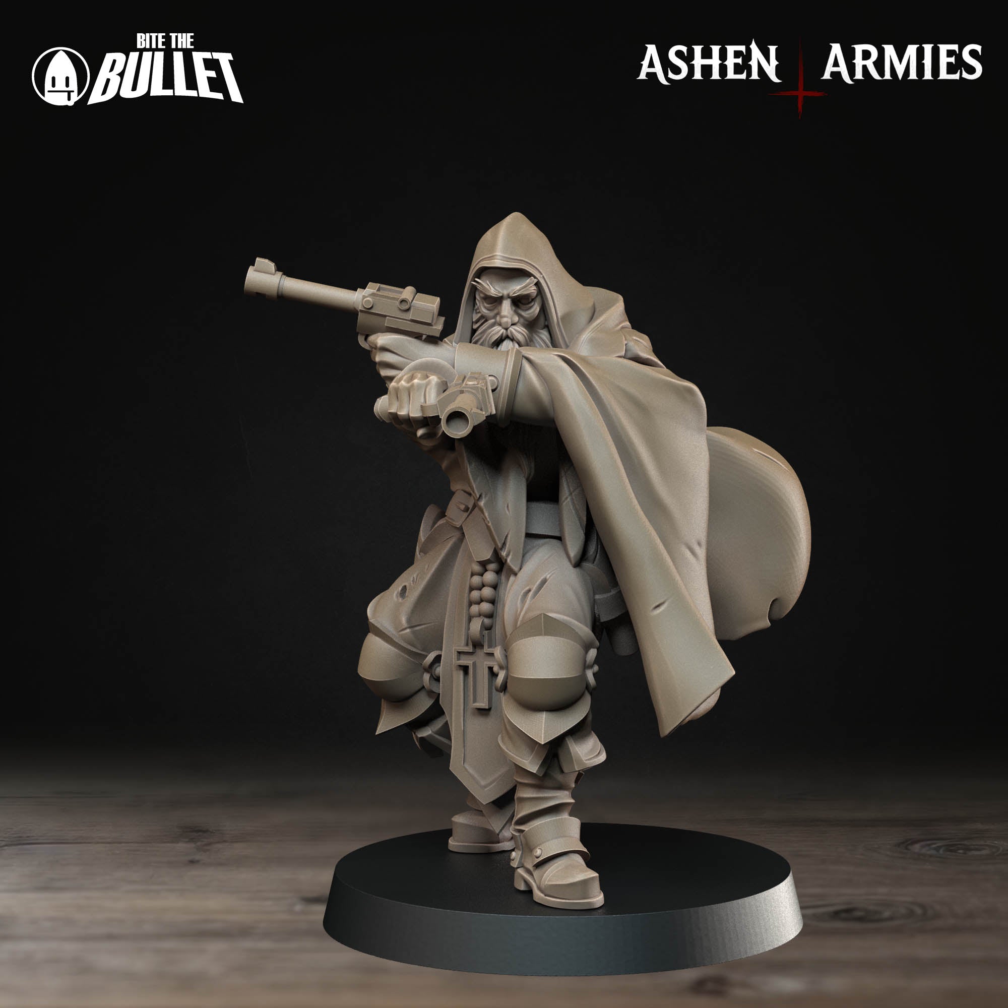 a star wars action figure with a gun