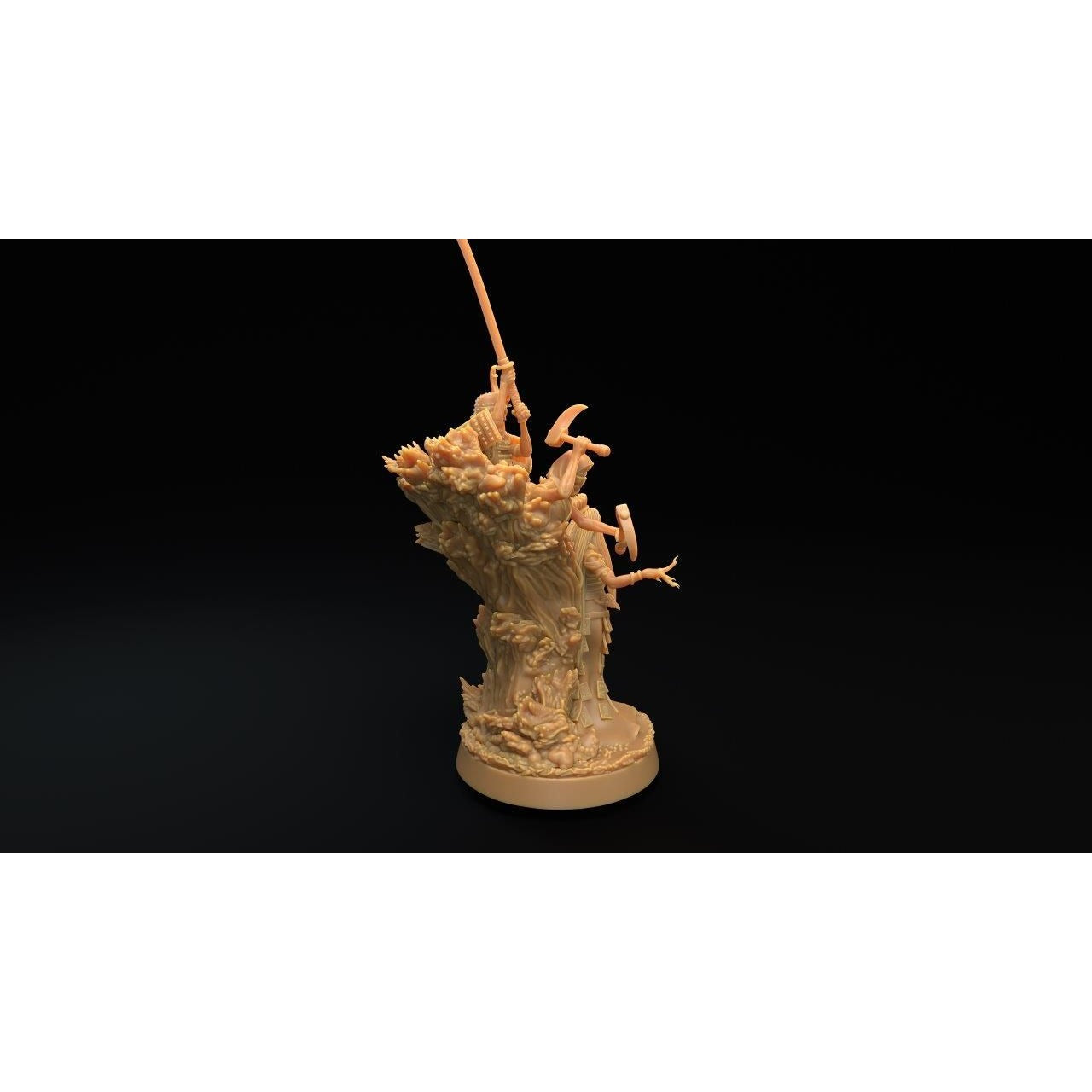 Quen Shi, The River Witch - 3d Printed Miniature by Dragon Trappers Lodge