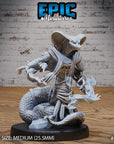 Cobra Folk Warrior - 3d Printed Miniature Sculpted by Epic Miniatures