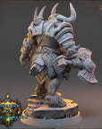 Torgash Nihil - Goreborn of Carcass Hollow - 3d Printed Miniature sculpted by Daybreak Miniatures