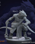 Drakkling Slinger - 3d Printed Miniature by Mammoth Factory