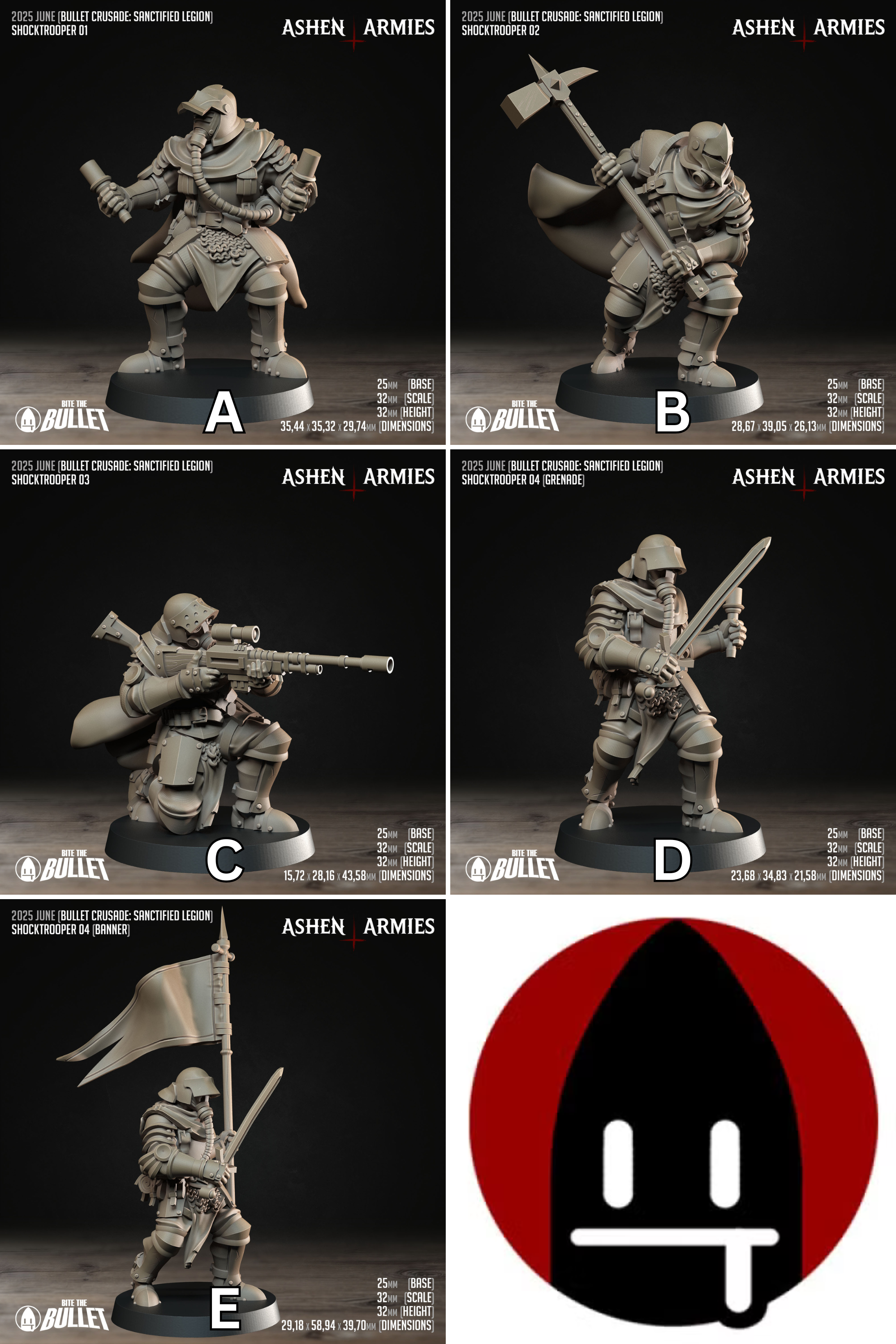 a series of photos showing different types of action figures