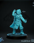 Clanfolk - Frostwilds Pt 2 - 3d Printed Miniature by Mammoth Factory