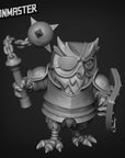 Owlfolk Knight - 3d Printed Miniature by Goon Master Games