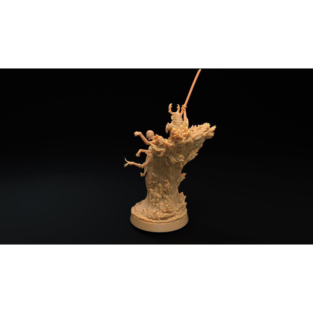 Quen Shi, The River Witch - 3d Printed Miniature by Dragon Trappers Lodge