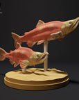 Sockeye Salmon - 3d Printed 1/24 Scale Miniature by Animal Den