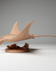 Reef Manta Ray - 3d Printed 1/24 Scale Miniature by Animal Den