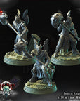 Nephilim Knights - 3d Printed Miniature by Crippled God Foundry