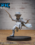 Goblin Bandit/Sheriff - 3d Printed Miniature