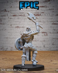 Half-Orc Marauder Female - 3d Printed by Epic Miniatures