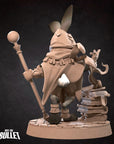 Harengon Wizard - 3d Printed Miniature by Bite the Bullet