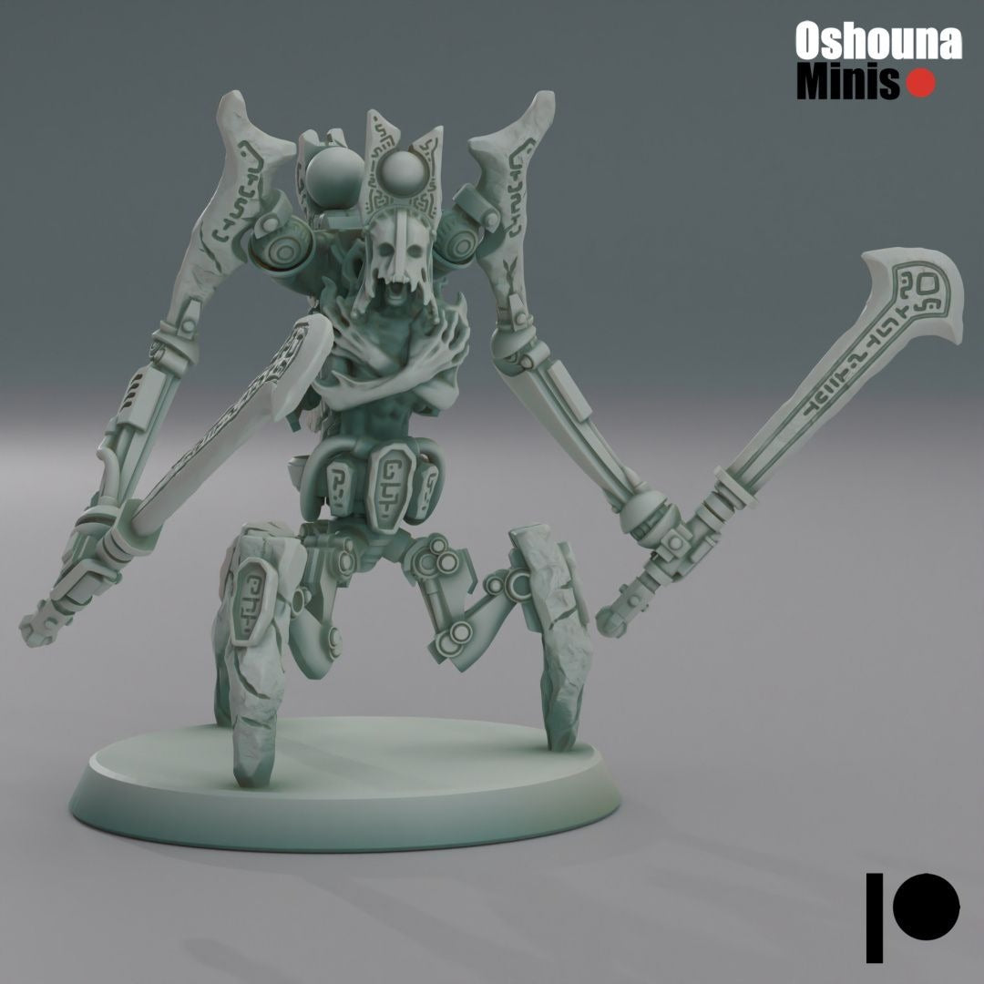 Tripode Guardians - Doomed Empire - 3d Printed Miniature by OshounaMinis