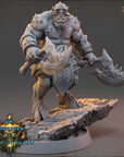 Thalrak Rynor - Goreborn of Carcass Hollow - 3d Printed Miniature sculpted by Daybreak Miniatures