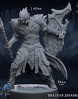 Dralfar Spearmen - 3d Printed Miniature by Mammoth Factory