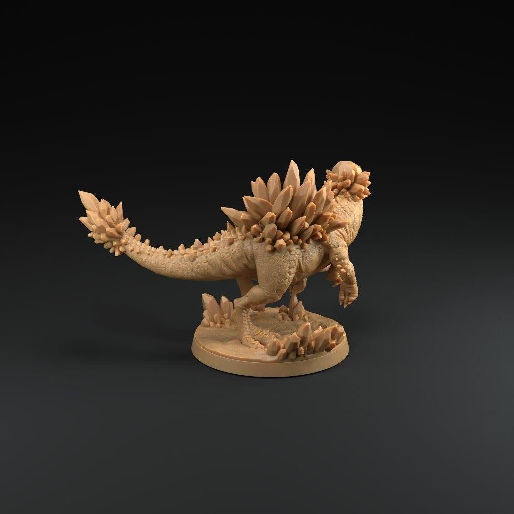 Prismasaurus - 3d Printed Miniature by Dragon Trappers Lodge