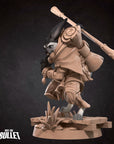 Harengon Monk - 3d Printed Miniature by Bite the Bullet