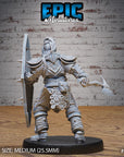 Black Guard Orc - 3d Printed by Epic Miniatures