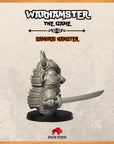 Samurai Hamster - Warhamster - 3d Printed Miniature Sculpted by Apache Studio