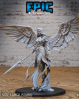 Planetar Female Angel - 3d Printed Miniature Sculpted by Epic Miniatures