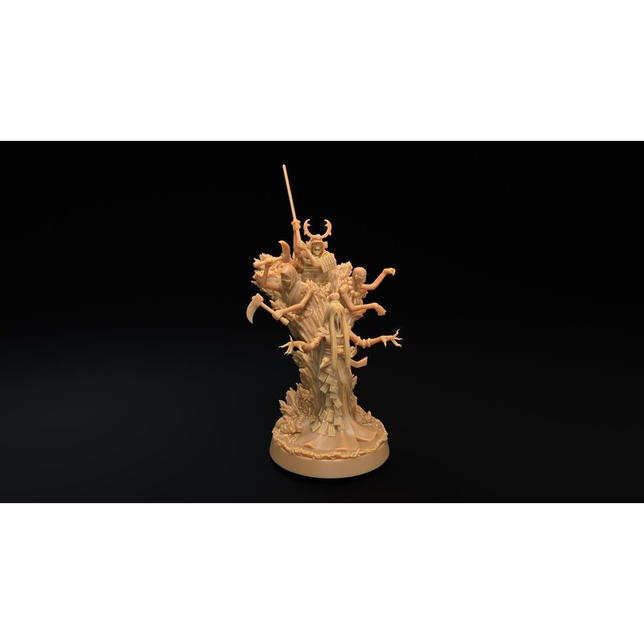 Quen Shi, The River Witch - 3d Printed Miniature by Dragon Trappers Lodge